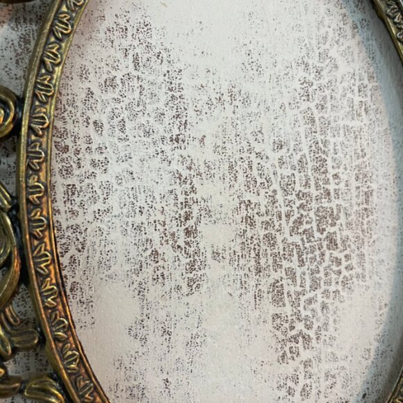 Old vintage frame on wood upcycled - Picture 2 of 4